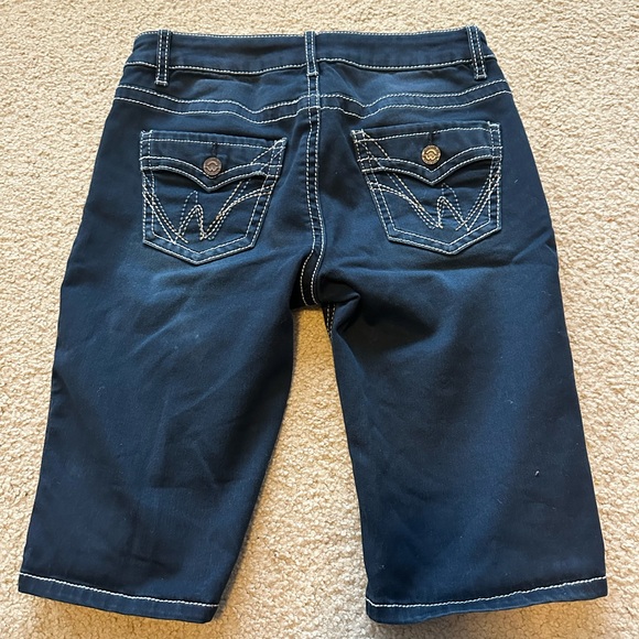 Warehouse One Denim Shorts - Size 6 - Picture 2 of 3